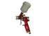 Pistola de pintura gravidade hvlp com 2 bicos e ma